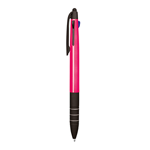 Penna 3 colori con touch screen TRIO FLU