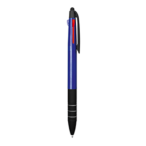Penna a sfera 3 colori con touch TRIO