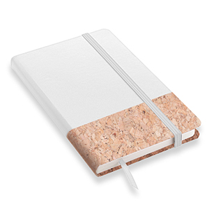 Quaderno A5 con copertina in sughero NOTY-GREEN