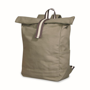 KENYA - Zaino roll-top in cotone canvas