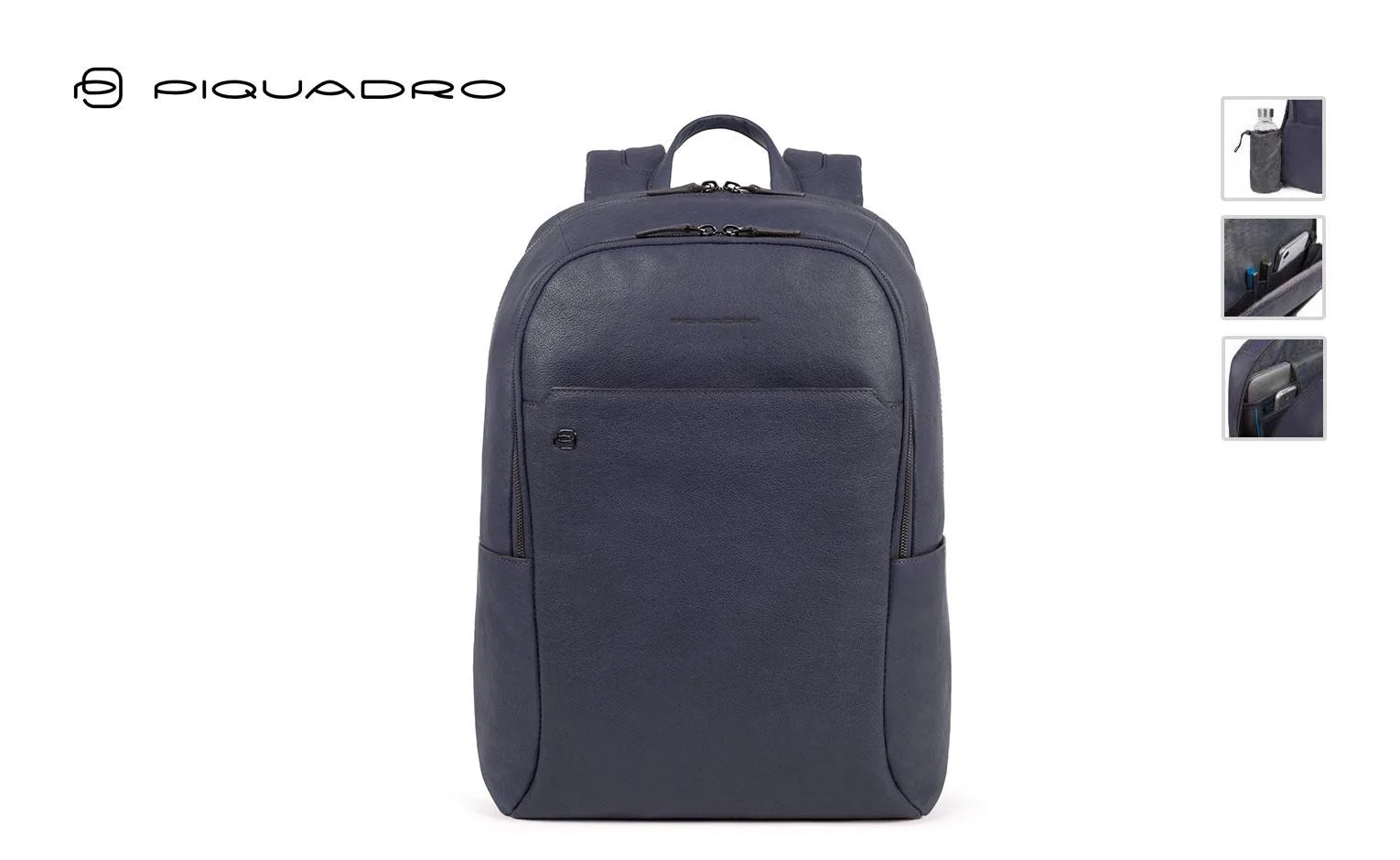 Zaino Porta Computer In Pelle Piquadro