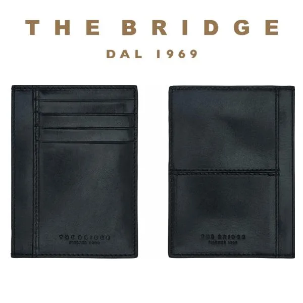 Porta Carte Di Credito In Pelle Bovina The Bridge
