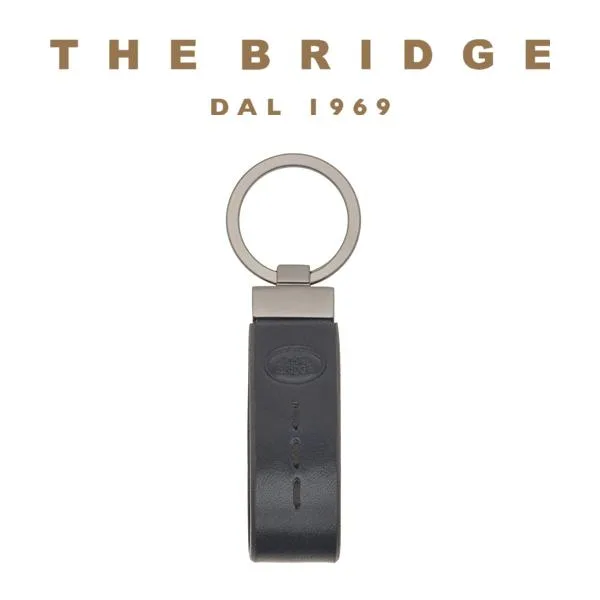 Portachiavi In Pelle Bovina - The Bridge