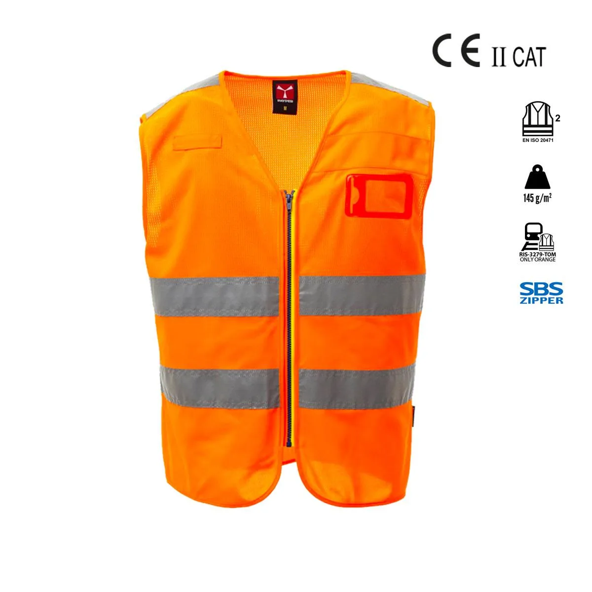 Ace Mesh Gilet A/V In Rete Traspirante Payper