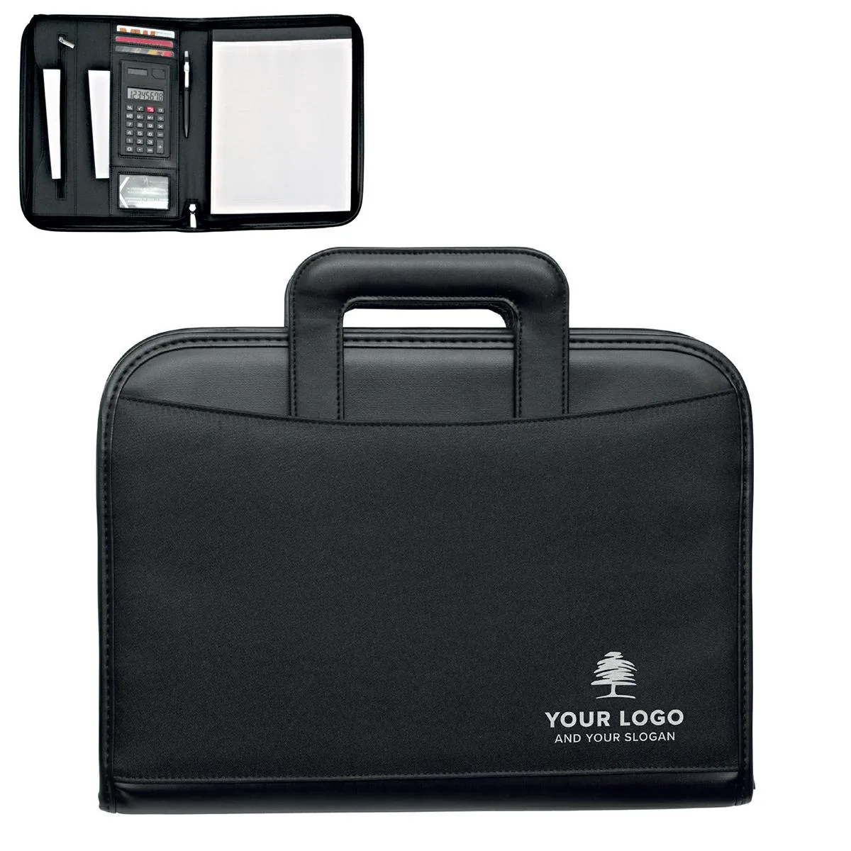 Cartella Portablocco A4 In Pvc Con Manici A Scomparsa
