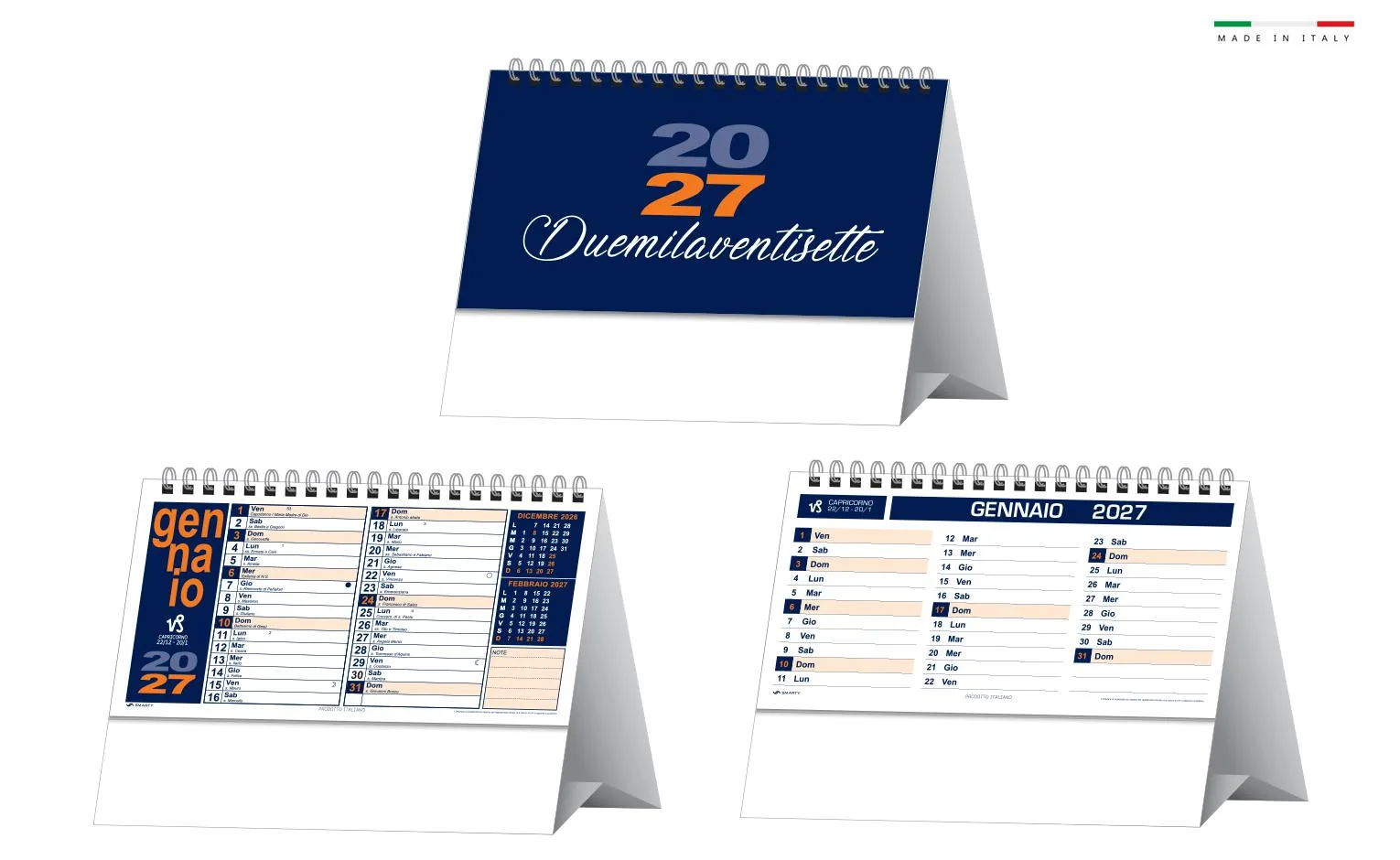 Calendario Da Tavolo Portoghese 19X14,5