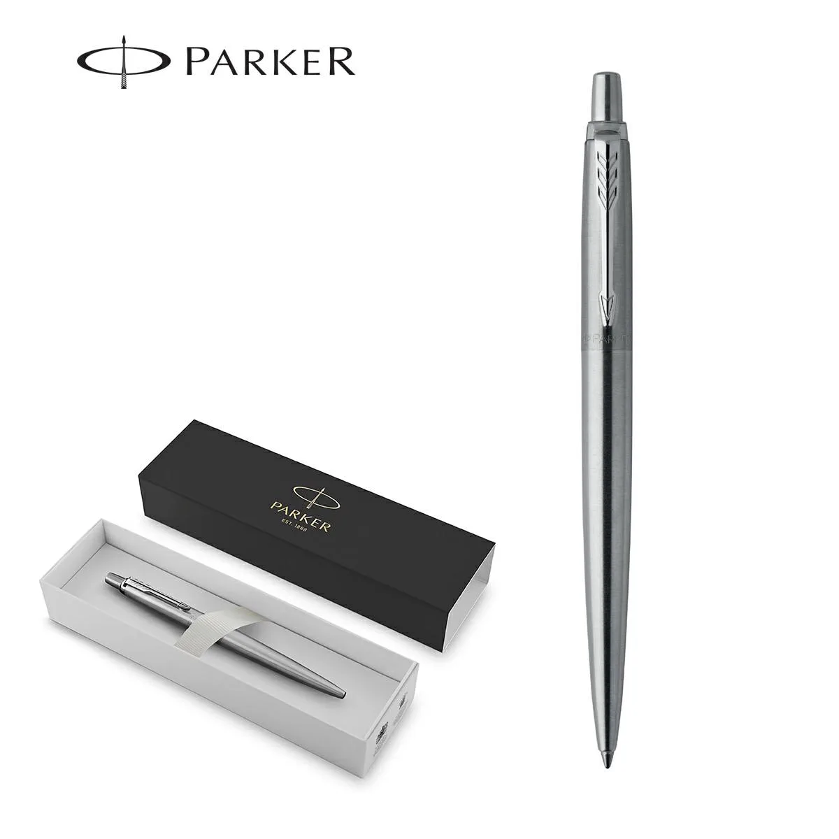 Penna A Sfera Parker Jotter In Acciaio Inossidabile