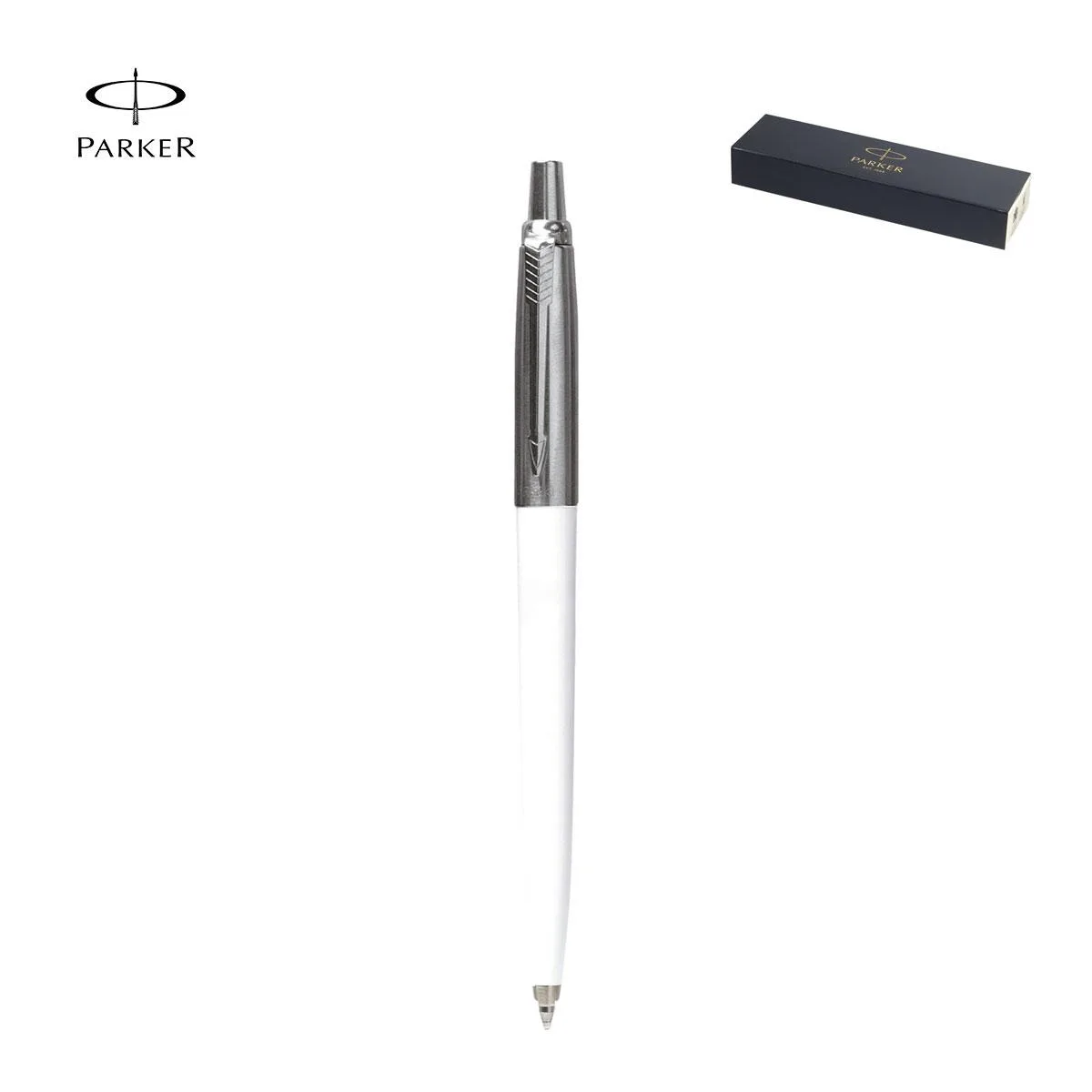 Parker Jotter Refill Nero A Sfera In Acciaio E Plastica