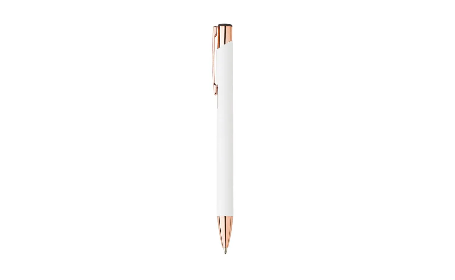 Nairobi- Penna A Sfera In Alluminio Dettagli In Rose Gold