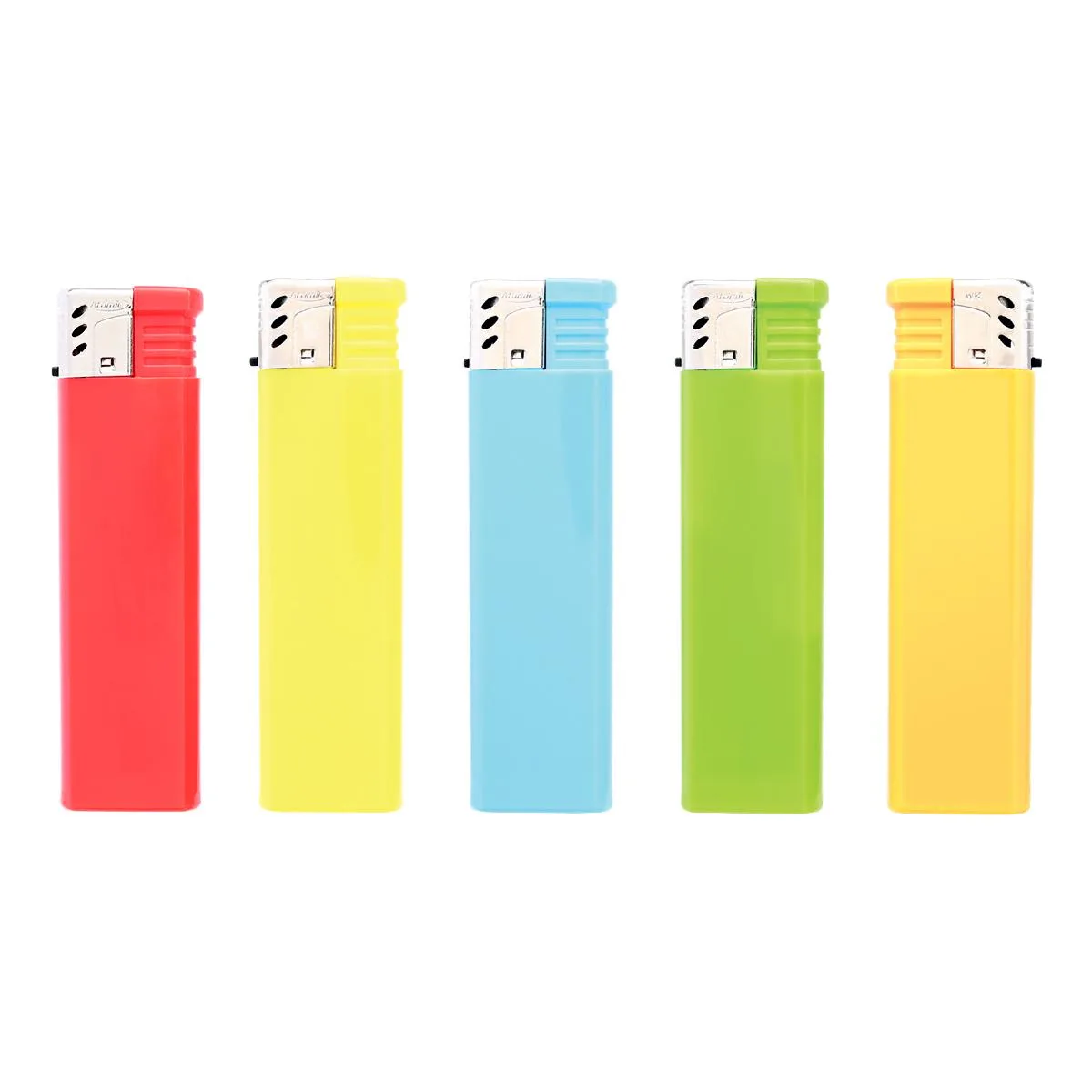 Accendino In Plastica Ricaricabile 50Pz In Colori Assortiti