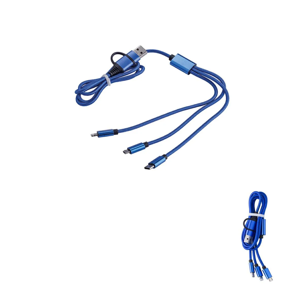 Set Cavi Per La Ricarica 3In1 E Doppio Connettore