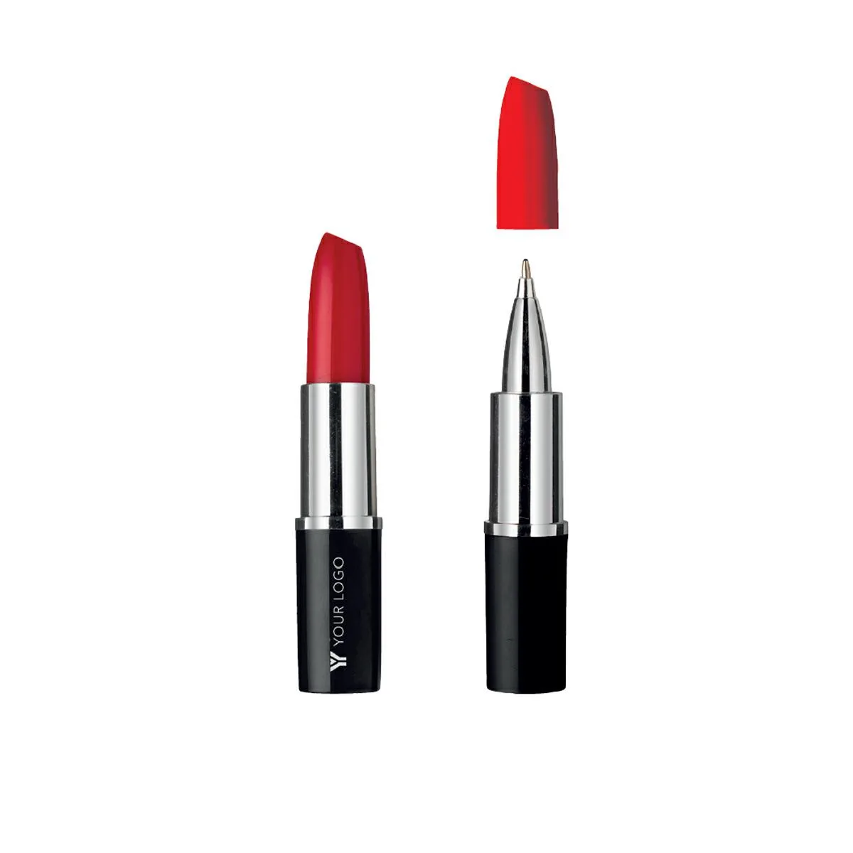 Penna In Plastica Aforma Di Rossetto