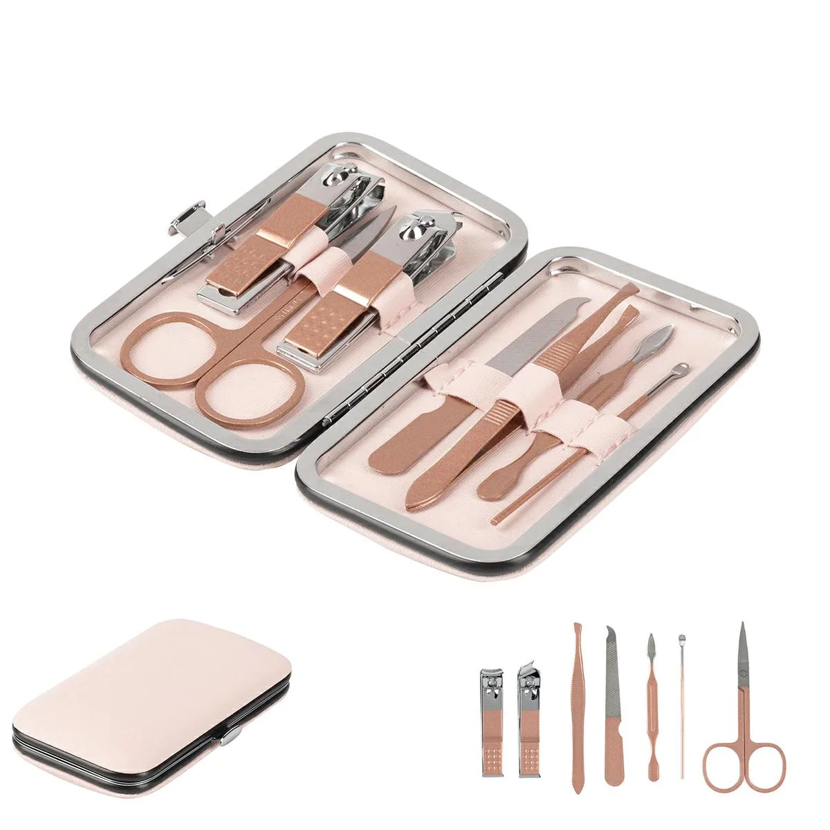 Set Manicure 7In1 In Pu