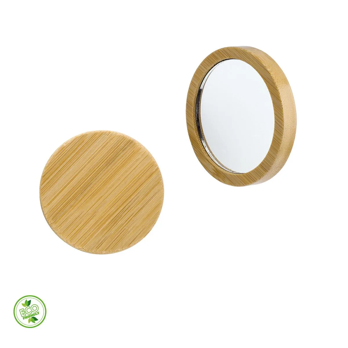 Specchietto Tascabile In Bamboo