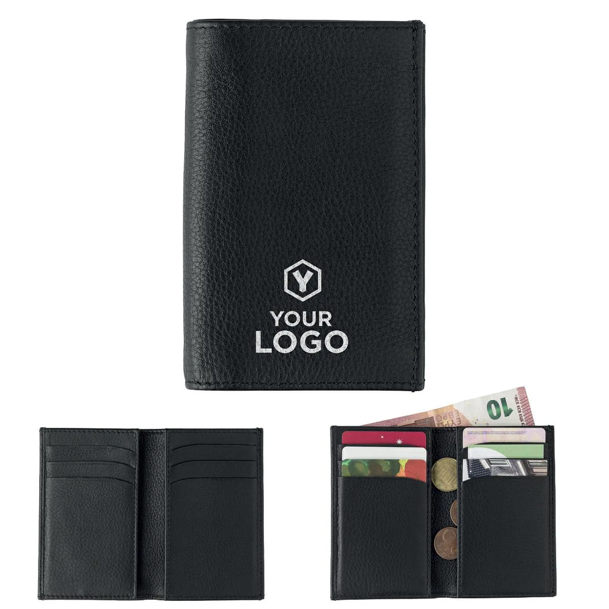Portacard In Pelle 9 Posti