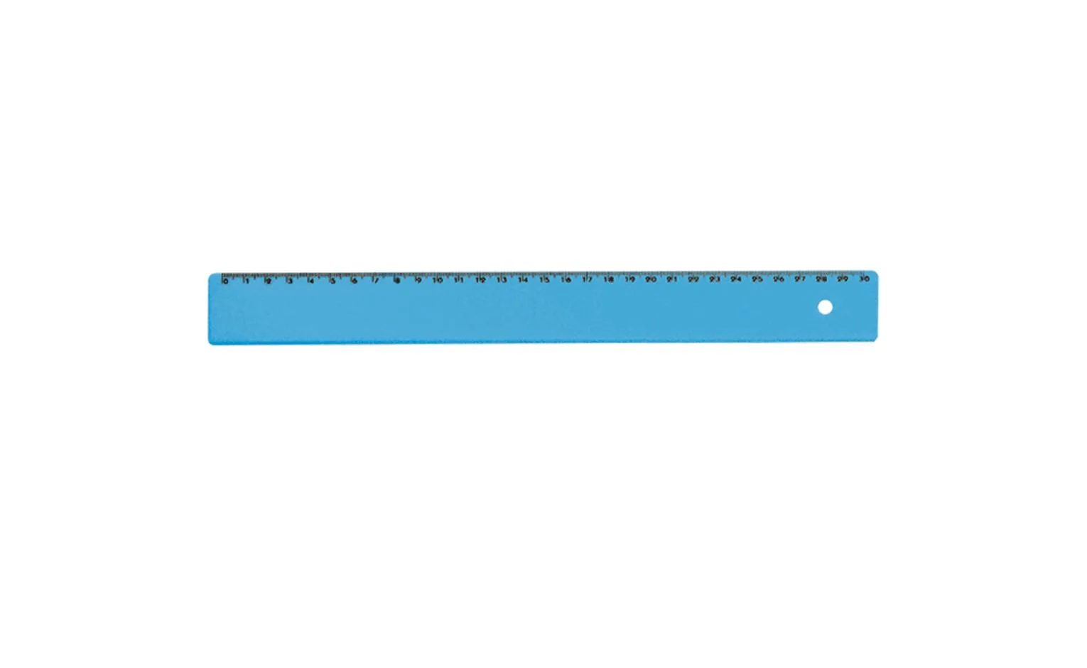 Righello In Plastica Colorata 30 Cm.