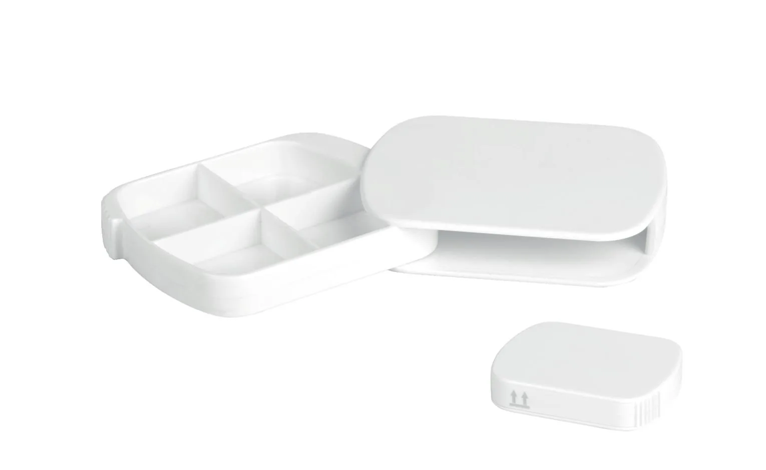 Portapillole In Plastica 4 Scomparti