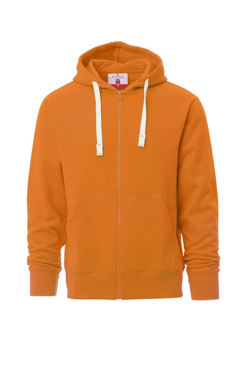 Portland Felpa Uomofull Zip E Cappuccio Payper
