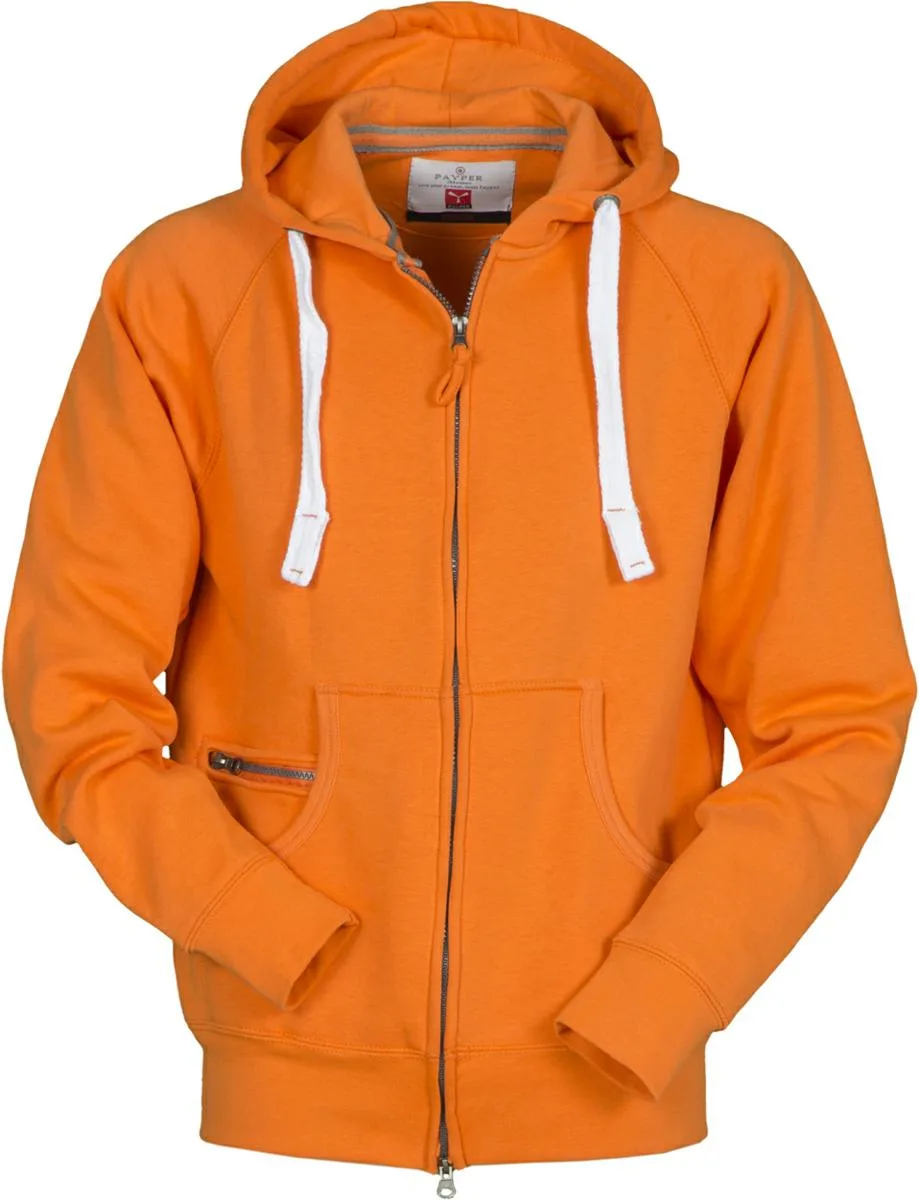 Dallas+ Felpa 300Gr. Full Zip Con Cappuccio Payper