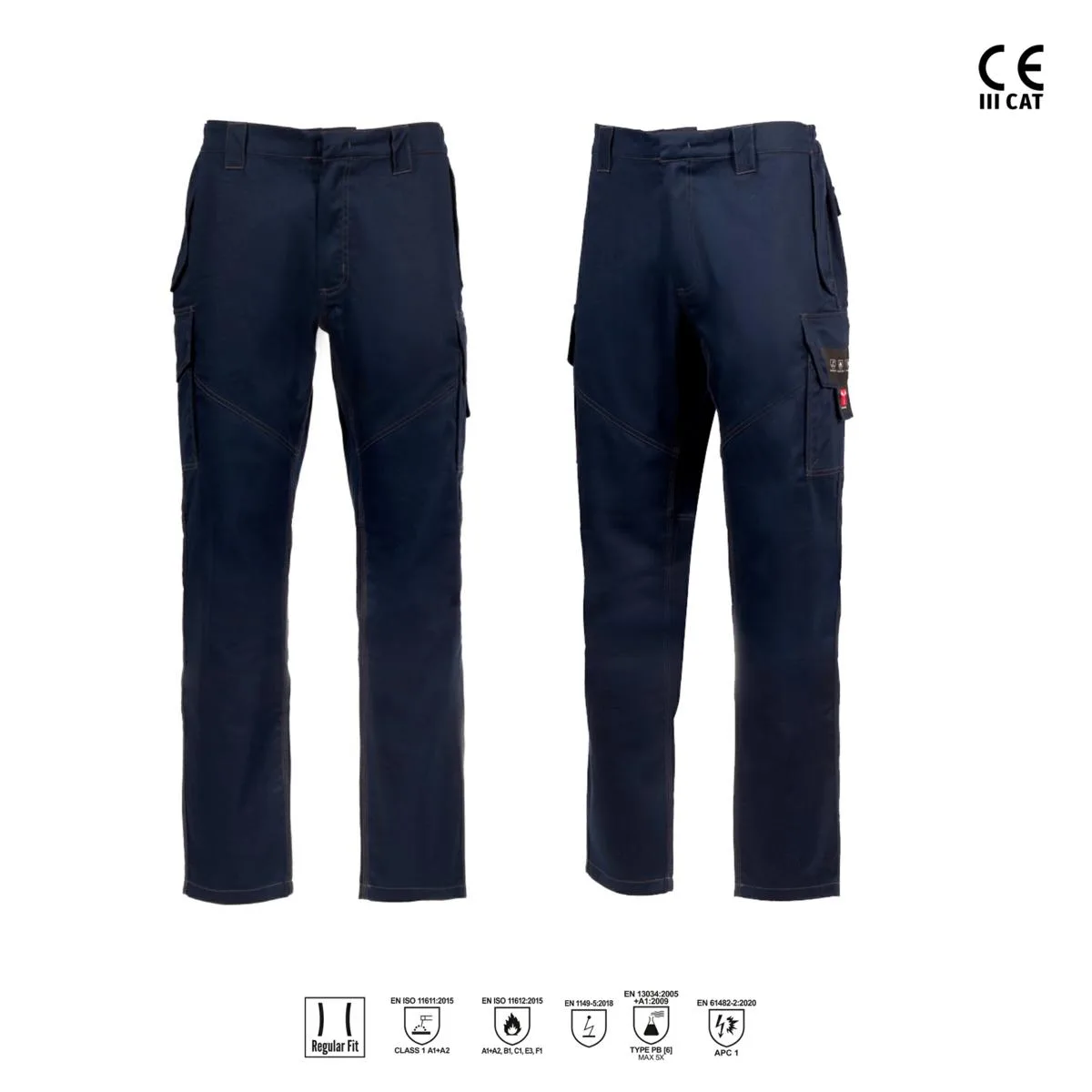 Defence Pantalone In Tessuto Antistatico Payper