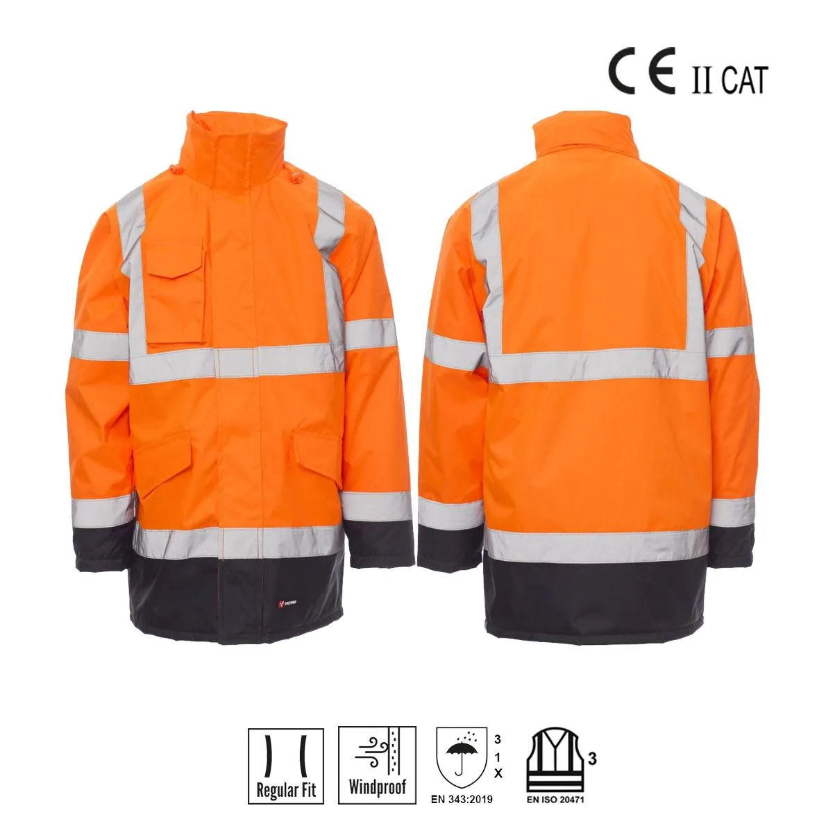 Yard Parka Fisso Alta Visibilità Payper