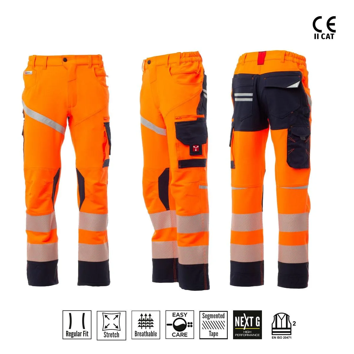 Next 4W Hi-Vi Pantalone Unisex 280 Gr. Payper