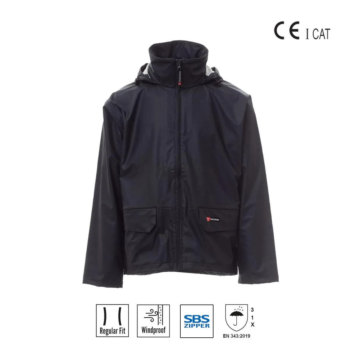 Dry-Jacket Giacca Antipioggia In Poliuretano Payper