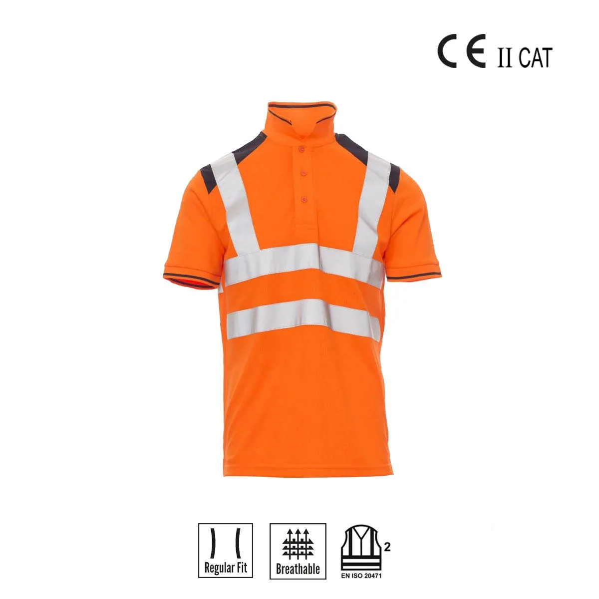 Guard+ Polo Bicolore Alta Visibilità Payper