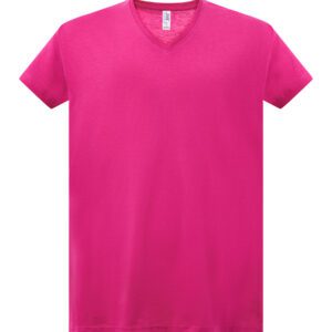 T-SHIRT DONNA MANICA CORTA COLLO A V CURVES