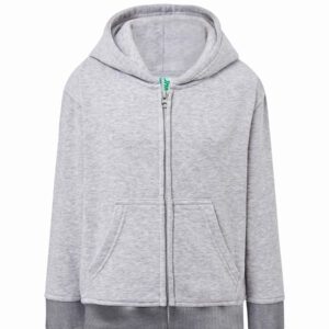 FELPA BAMBINO CAPPUCCIO E ZIP PREMIUM