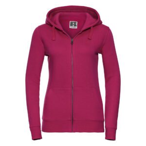FELPA DONNA CAPPUCCIO E ZIP AUTHENTIC