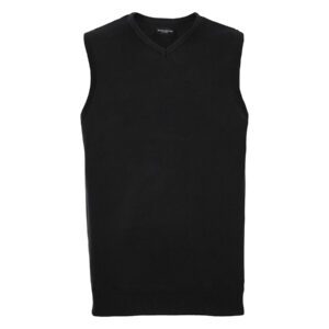 PULLOVER UNISEX SMANICATO COLLO A V