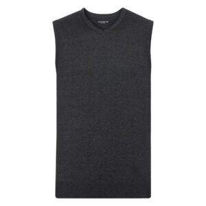 PULLOVER UNISEX SMANICATO COLLO A V