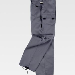 PANTALONE DA LAVORO MULTITASCHE GAMBE STACCABILI