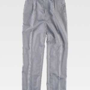 PANTALONE CUOCO TESSUTO A QUADRETTI