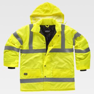 PARKA IMBOTTITO ALTA VISIBILITA CLASSE 3