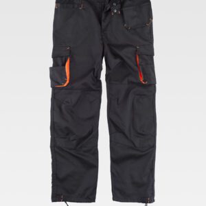 PANTALONE DA LAVORO MULTITASCHE RINFORZI ALLE GINOCCHIA