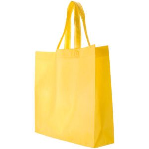 BORSA IN TNT YELLOW CM.38X34X10 OUTLET