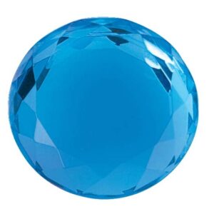 INSERTO CRISTALLO BLU – D=30 mm