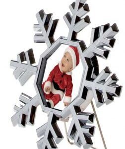 MINI PORTAFOTO FIOCCO DI NEVE – 85×95 mm
