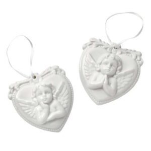 SET DA 2 PEZZI DECORO ANGELO OUTLET