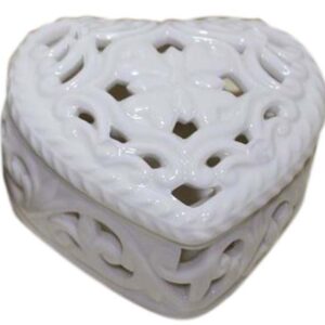 SCATOLA CUORE PORCELLANA OUTLET