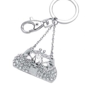 PORTACHIAVI “BORSA CON STRASS” – NO BOX