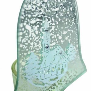 PORTACANDELA IN VETRO “BELL” – h 120mm
