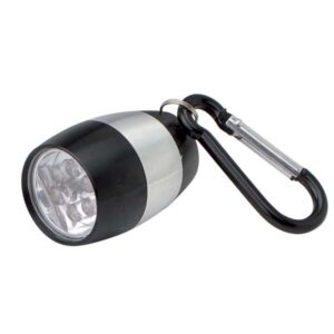 MINI TORCIA NERA 6LED – d=28 x 90 mm