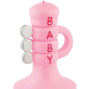 CANDELA TROMBETTA BABY ROSA OUTLET
