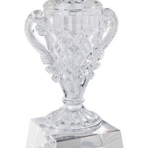 COPPA CON BASE IN CRISTALLO mm 270 h