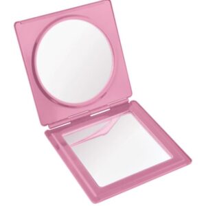 SPECCHIETTO ALLUMINIO ROSA LUCIDO