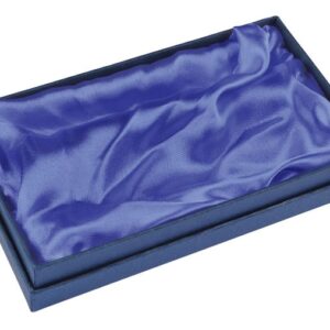 BOX CARTONCINO E SATIN BLU -VUOTO10x16.5