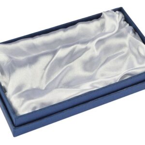 BOX CARTONCINO BLU – SATIN BIANCO -VUOTO